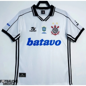 Corinthians 1999-2000 Retro Domácí Dres Krátký Rukáv Corinthians 1999-2000 Retro Domácí Dres Krátký Rukáv